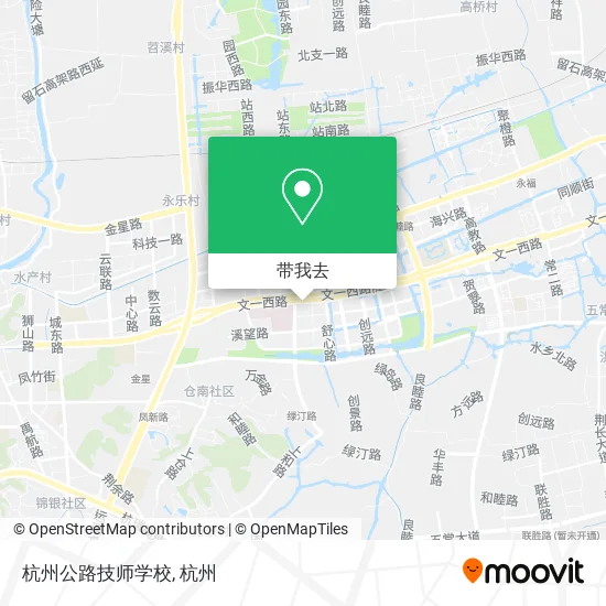 杭州公路技师学校地图