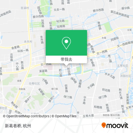 新葛巷桥地图