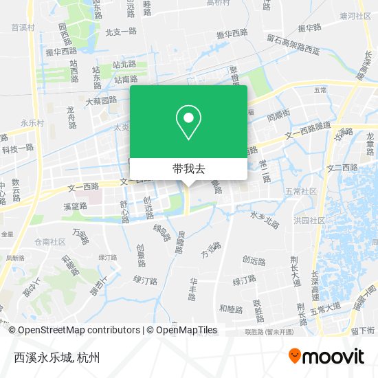 西溪永乐城地图