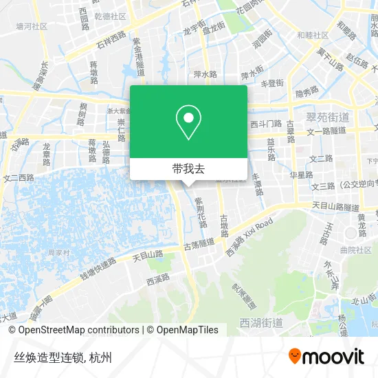 丝焕造型连锁地图
