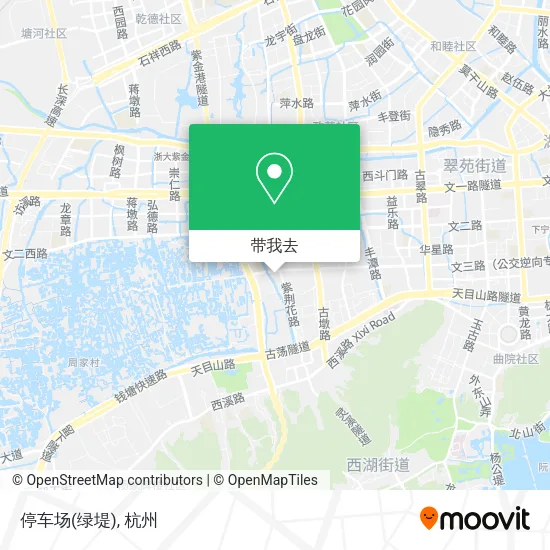 停车场(绿堤)地图