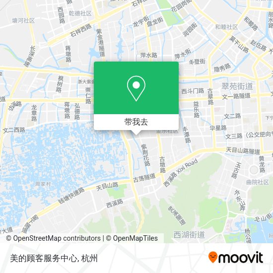 美的顾客服务中心地图