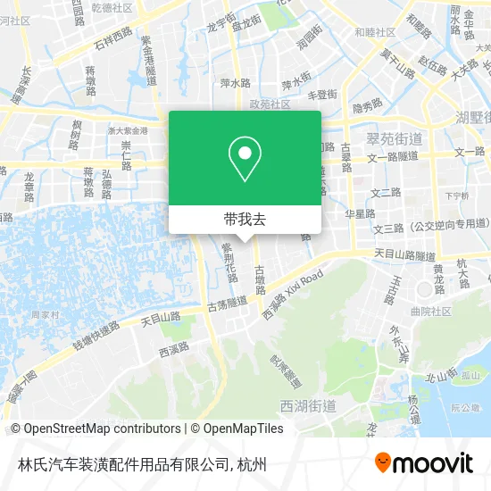 林氏汽车装潢配件用品有限公司地图
