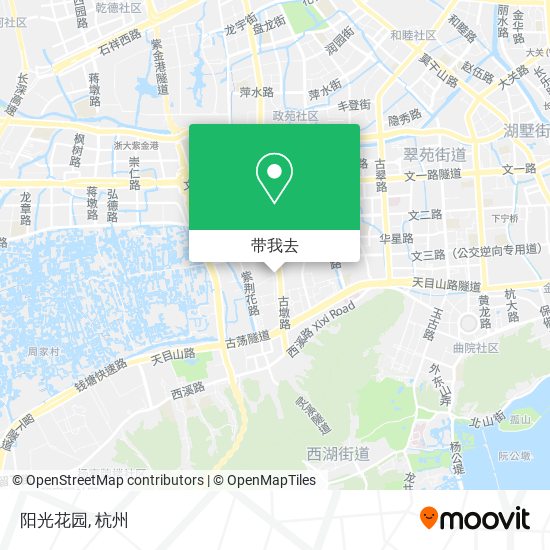 阳光花园地图