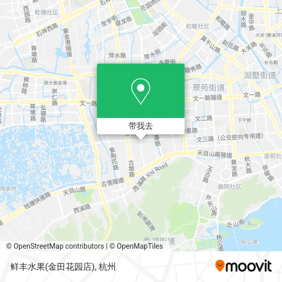鲜丰水果(金田花园店)地图