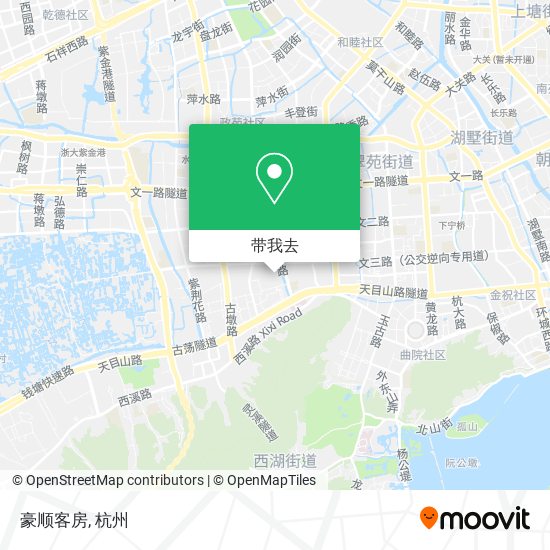豪顺客房地图