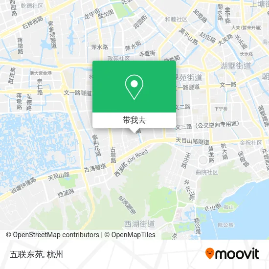 五联东苑地图