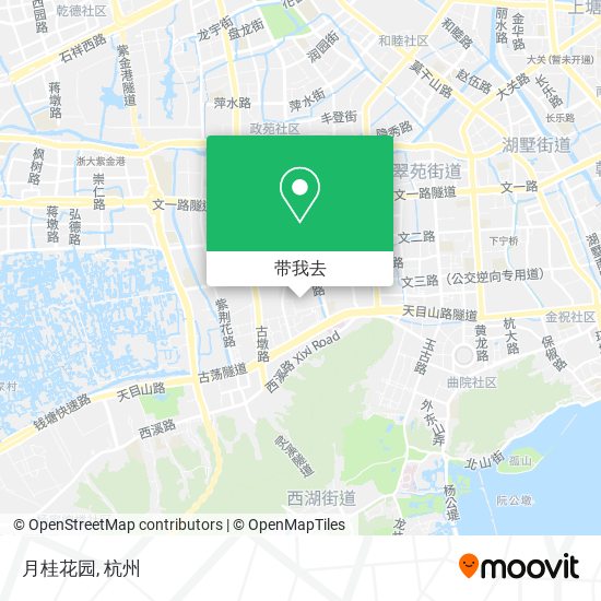 月桂花园地图
