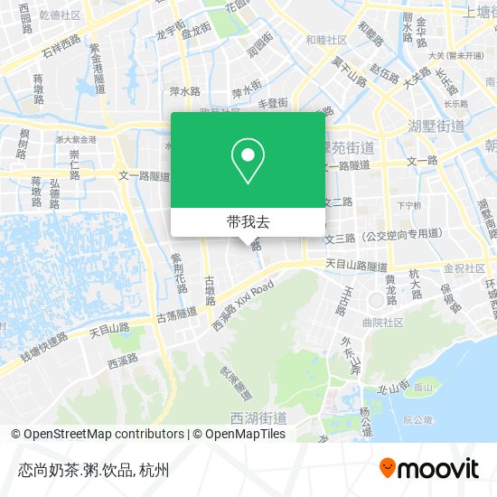 恋尚奶茶.粥.饮品地图