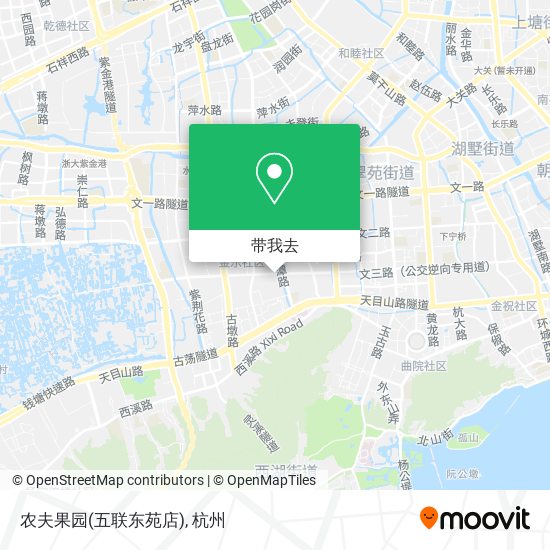 农夫果园(五联东苑店)地图