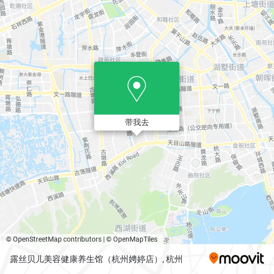 露丝贝儿美容健康养生馆（杭州娉婷店）地图