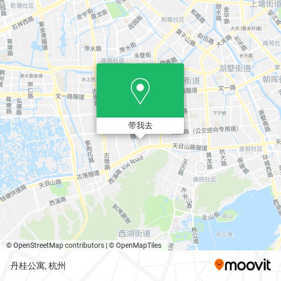 丹桂公寓地图