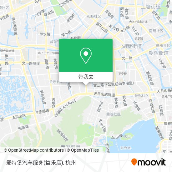 爱特堡汽车服务(益乐店)地图