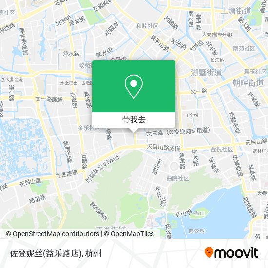 佐登妮丝(益乐路店)地图
