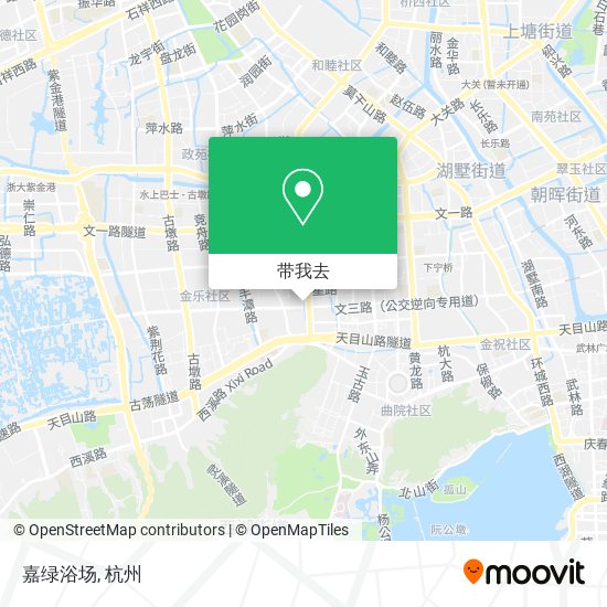 嘉绿浴场地图