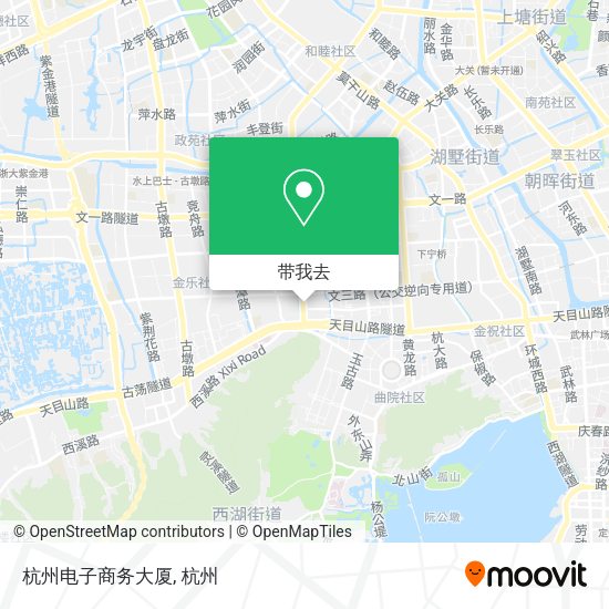 杭州电子商务大厦地图