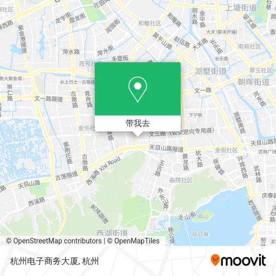 杭州电子商务大厦地图