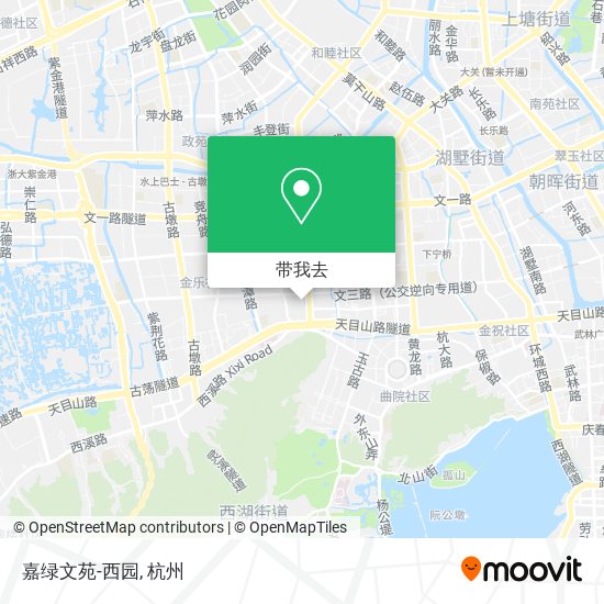 嘉绿文苑-西园地图