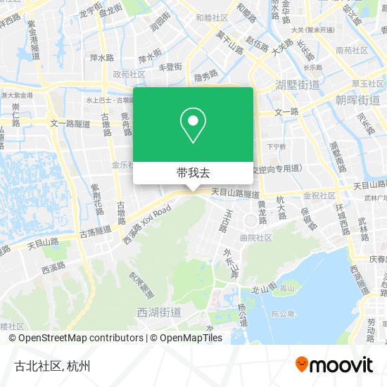 古北社区地图