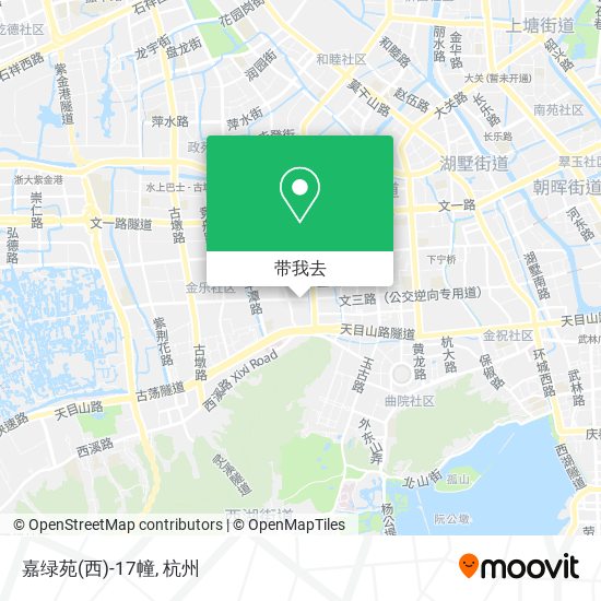 嘉绿苑(西)-17幢地图