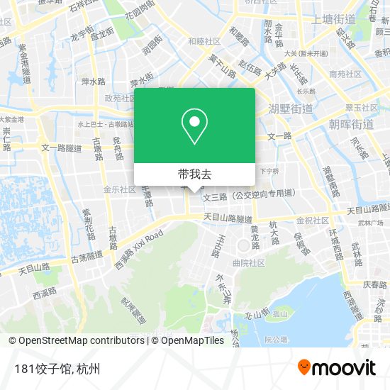 181饺子馆地图