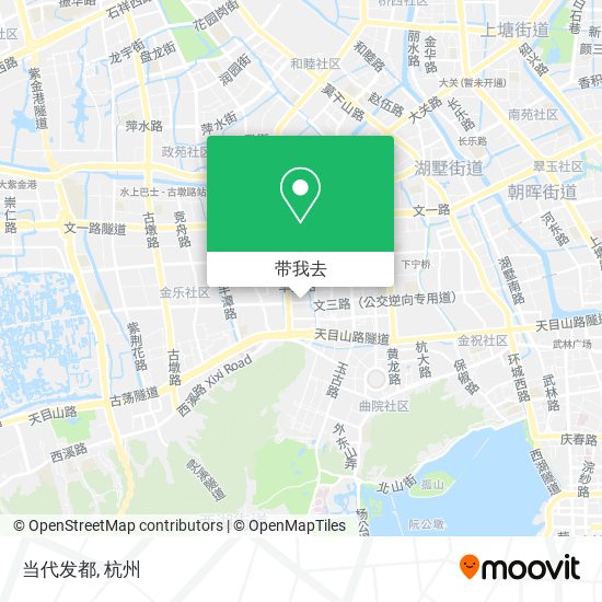 当代发都地图