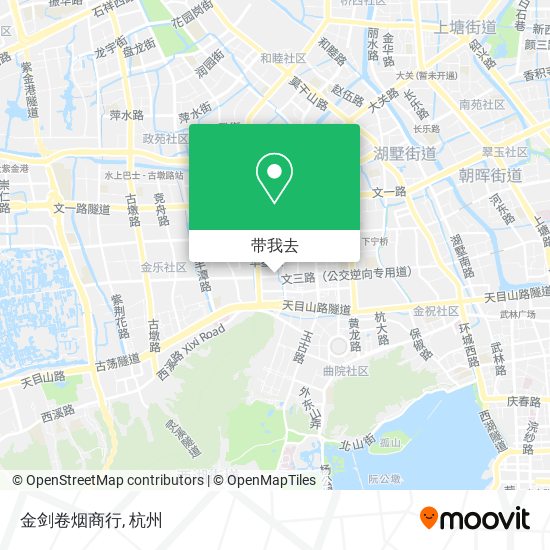 金剑卷烟商行地图
