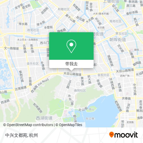 中兴文都苑地图