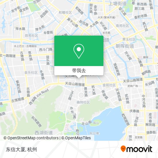 东信大厦地图