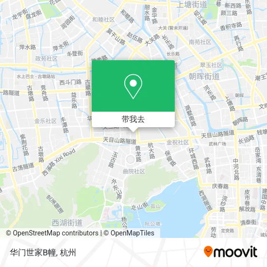 华门世家B幢地图