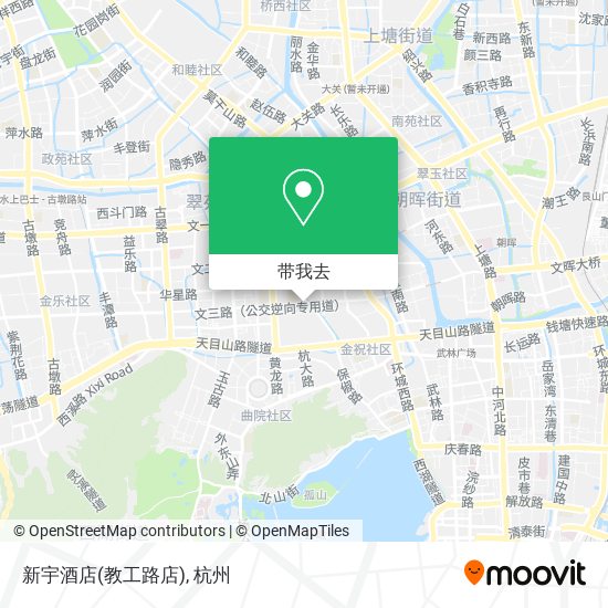 新宇酒店(教工路店)地图