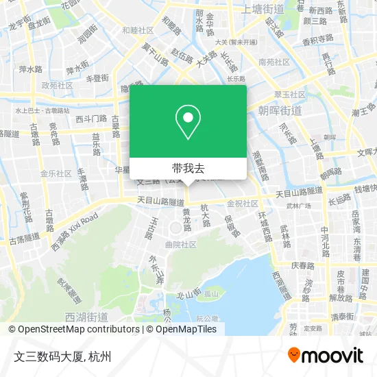 文三数码大厦地图
