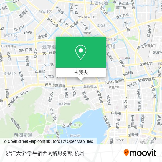 浙江大学-学生宿舍网络服务部地图
