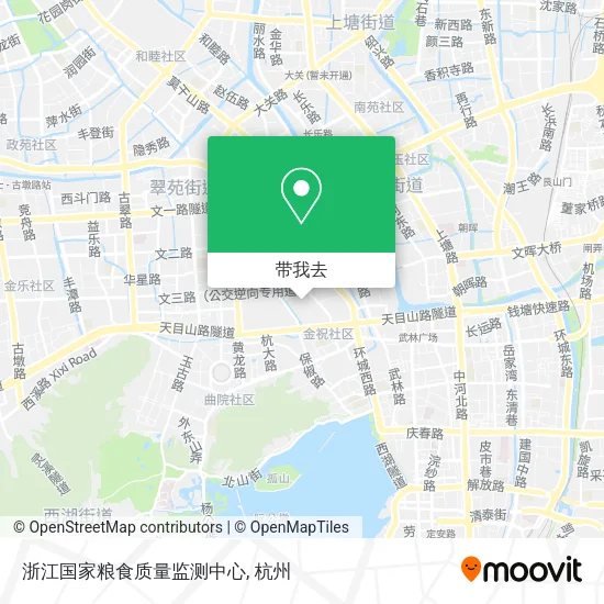 浙江国家粮食质量监测中心地图