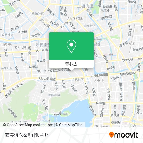 西溪河东-2号1幢地图