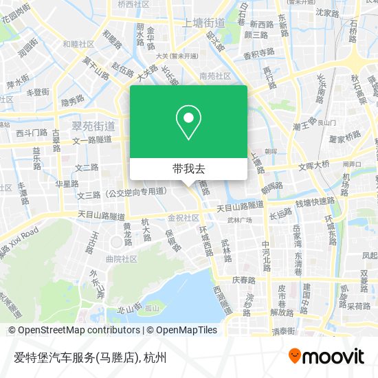 爱特堡汽车服务(马塍店)地图
