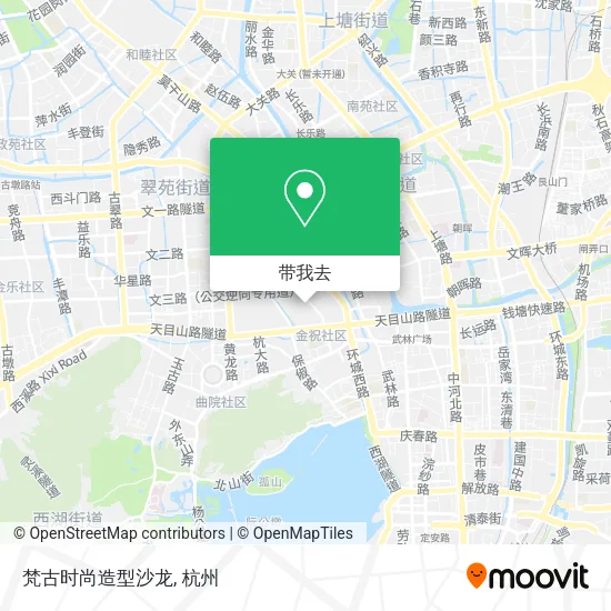 梵古时尚造型沙龙地图