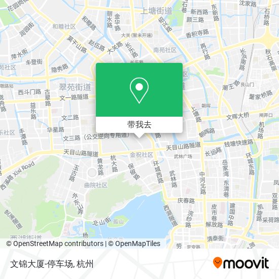 文锦大厦-停车场地图