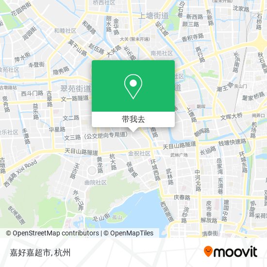嘉好嘉超市地图