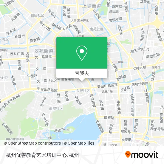 杭州优善教育艺术培训中心地图