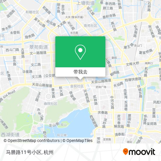 马塍路11号小区地图