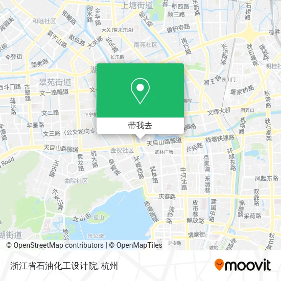 浙江省石油化工设计院地图