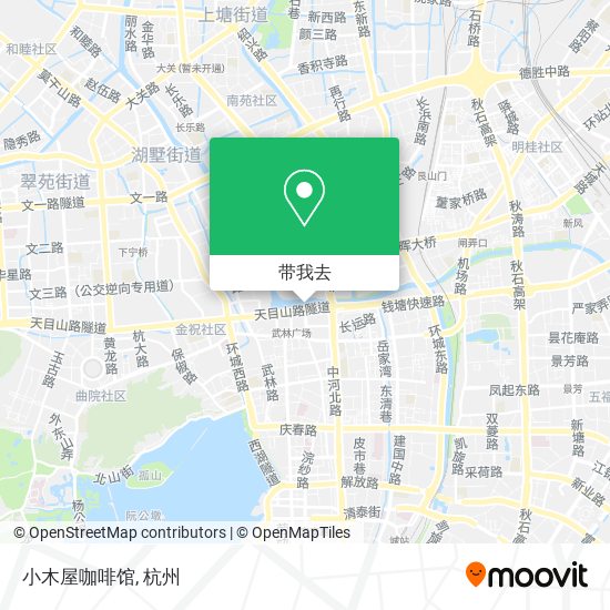 小木屋咖啡馆地图