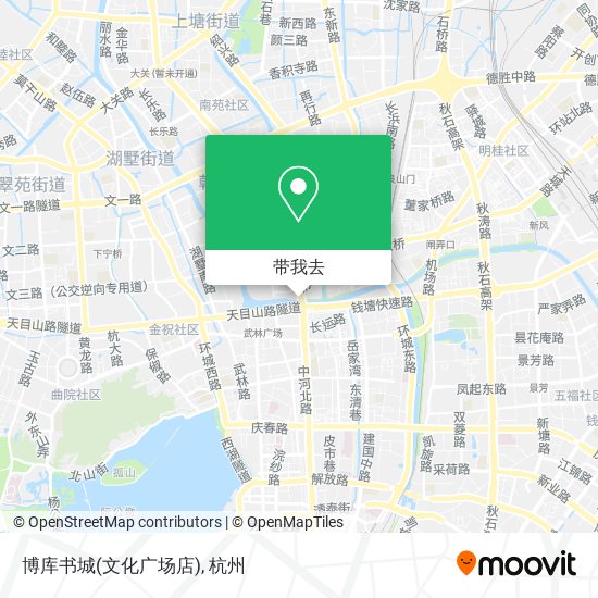 博库书城(文化广场店)地图