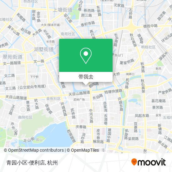 青园小区-便利店地图