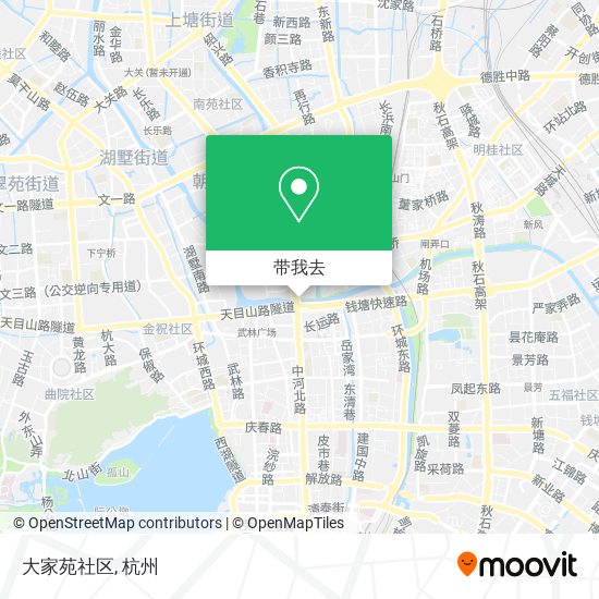 大家苑社区地图