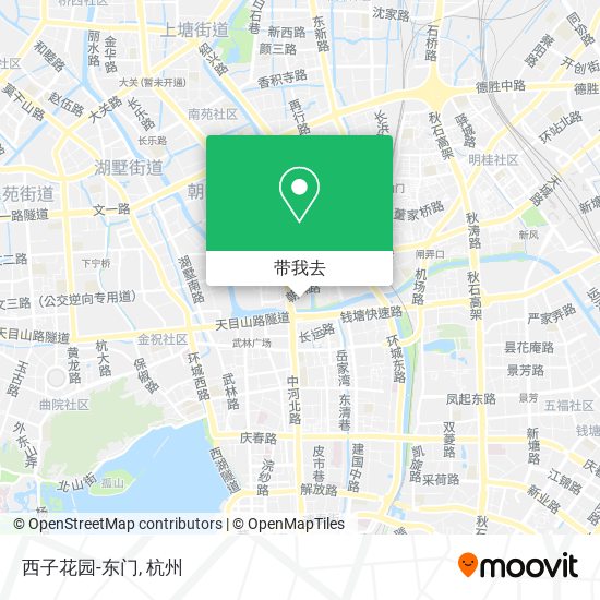 西子花园-东门地图