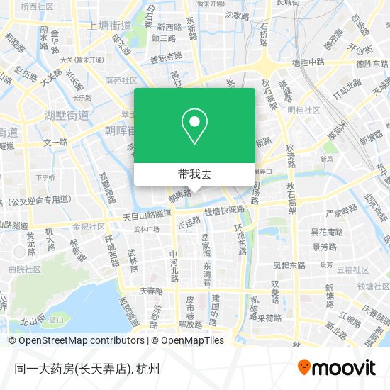 同一大药房(长天弄店)地图