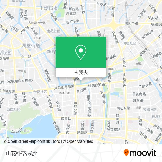 山花料亭地图