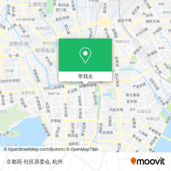 京都苑-社区居委会地图